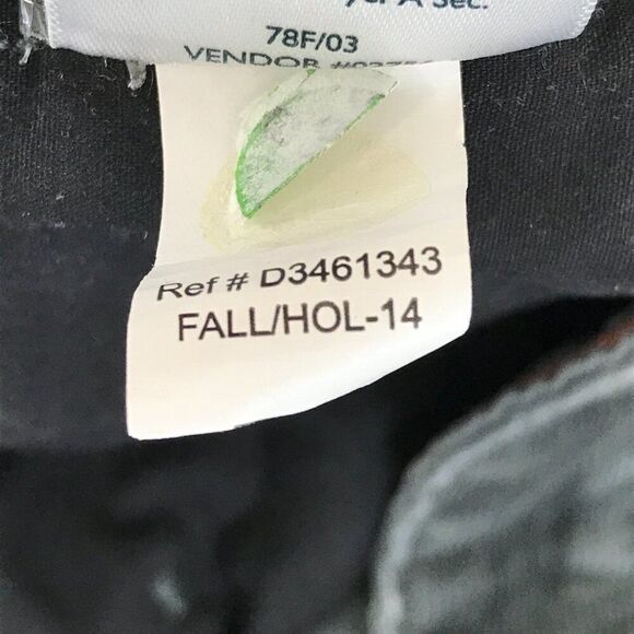 Eddie Bauer Boyfriend Fit Corduroy Pants Women's Plus Size 16 Gray Relaxed Leg - Picture 13 of 13